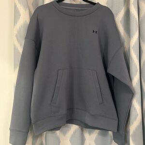 Under Armour Heather Blue Crewneck Sweatshirt